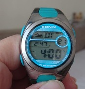 Zegarek XONIX WR 100 M stalowa koperta, podświetlany sportowy DO 17 GRUDNIA