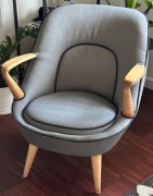 FOTEL TYP-345 PRL JĘDRACHOWICZ - RACINOWSKI