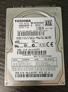 HDD Dysk twardy Toshiba 40GB MK4034GSX SATA 2,5" 