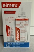 ELMEX pomarańczowy zestaw płyn 400ml + pasta 75ml ochrona przed pruchnicą
