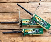 Karty Wi-Fi HORNET PCI – 3 sztuki – retro/DIY