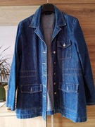 Jeansowa kurtka damska - r.XXL