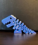DINOZAUR arctic blue 3D 15cm