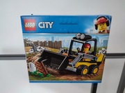 LEGO CITY 60219 Koparka Ładowarka Robotnik Drogowy