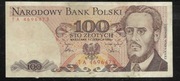 Polska  PRL100 zł   Seria  TA