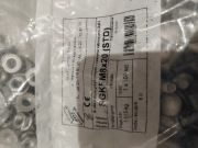 SRUBA Z ŁBEM GRZYBKOWYM,NAKRETKA ZĄBKOWANA  BAKS