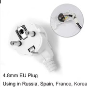 Adapter wtyczki EU 230v 16A Francja Korea Niemcy Wtyczka AC Gniazda Euro