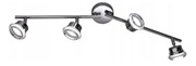 NOWOCZESNA LAMPA SUFITOWA -REFLEKTORY 4X5W CHROM