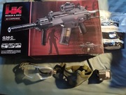 Zestaw Replika broni G36 C + maska, okulary ochronne, kulki, ładownica