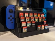 Stojak Cartridge na gry Nintendo