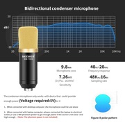 Neewer NW-7000 mikrofon pojemnościowy USB do systemów Windows i Mac