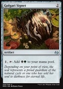 MTG Magic the Gathering - Golgari Signet FOIL