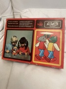 Vintage zestaw konstrukcyjny Żaba i Mysz NRD 70-80’