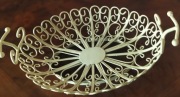 Ażurowa taca patera koszyk metal 