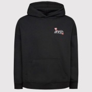 Czarna bawełniana uniseks bluza Valentine hoodie 2005 Relaxed fit [L]