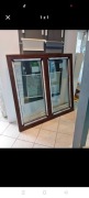 Okno PVC 1460 x 1430 2 skrzydłowe, 3 szybowe