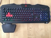 Klawiatura A4tech z podkładką pod nadgarstek 