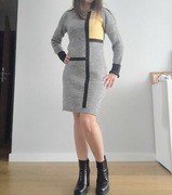 Ciepła sukienka na zimę