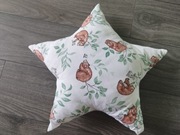 Poduszka z misiem w kształcie gwiazdki