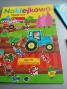 X2- Naklejkowo/traktory+ Odlotowa księga zabawowa +! Na budowie - kolorowa