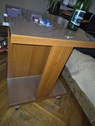 Stolik na kółkach  , blat 50x50 wys.63cm