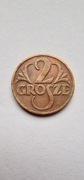 2 grosze 1937r. ****