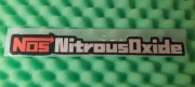 NOS NITROUS OXIDE SYSTEM NAKLEJKA STICKER