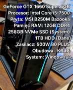 Komputer Gamingowy/Intel/Nvidia GTX/DDR4