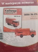 SKODA LIAZ 706 RTK BOBR śmieciarka 1:43 Kultowe ciężarówki z epoki PRL 126