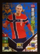 PANINI ADRENALYN FIFA 365 2027 Erling Haaland FAN FAVOURITES BLUE 444
