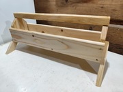 Impregnowane karmidło dla kur Drewniane korytko dla drobiu 60 cm