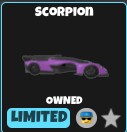 Scorpion - Jailbreak Roblox