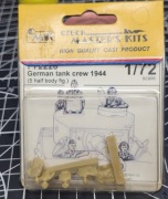 CMK 1/72 F72226 German tank crew 1944 (5 half body figures)