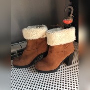 Zimowe botki kozaki półbuty