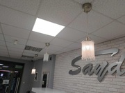 3 żyrandole o średnicy 16cm