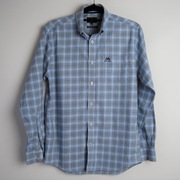 Koszula męska Jean Paul rozm S niebieska w kratkę