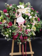 Wianek na drzwi wielkanocny 