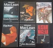 Alistair MacLean - zestaw 6 ksiażek
