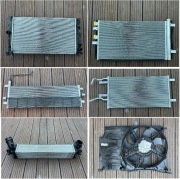 Zestaw chłodnic z Wentylatorem do Mini Countryman LCI F60 Hybrid 