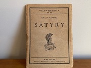 Stara Książka Satyry Ignacego Krasickiego