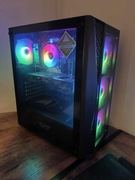 MOCNY budżetowy komputer 512GB AMD 5 5500 RX 6600 RAM 16 GB + Dodatki