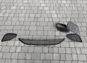 Kratki przód Mercedes W217 S Coupe Czarny Połysk 