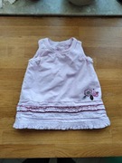 Sukienka sztruksowa 56-62 cm / 1-3 mies.