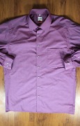 Koszula Olymp r. 44 fioletowa męska slim fit dł rękaw bawełniana gładka 