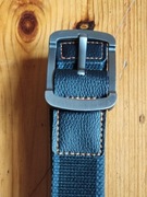 Pasek do spodni, czarno - szary, dł. 120 cm - NOWY