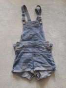 H&m szorty ogrodniczki jeansowe r. 38
