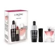 Lancome La Vie Est Belle Beauty Set perfumy serum Genifique pomadka