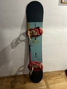 Snowboard Burton Custom 162 wide + wiązania Burton Cartel 