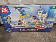 Klocki konstrukcyjne Metropolis Wodne centrum policji Elefun a la Lego 