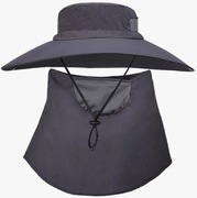 Kapelusz z osłoną twarzy UV WANYIG unisex trekking plaża